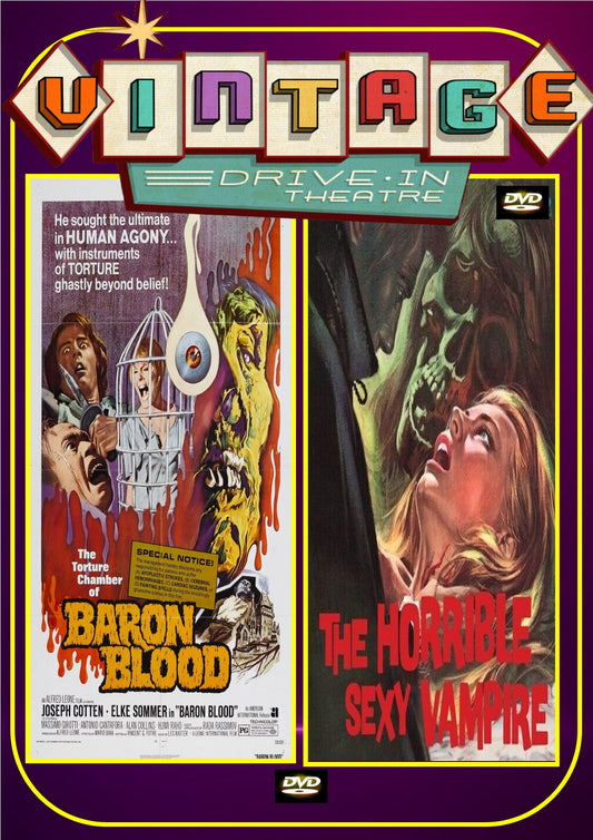 Baron Blood 1972 + The Horrible Sexy Vampire 1970