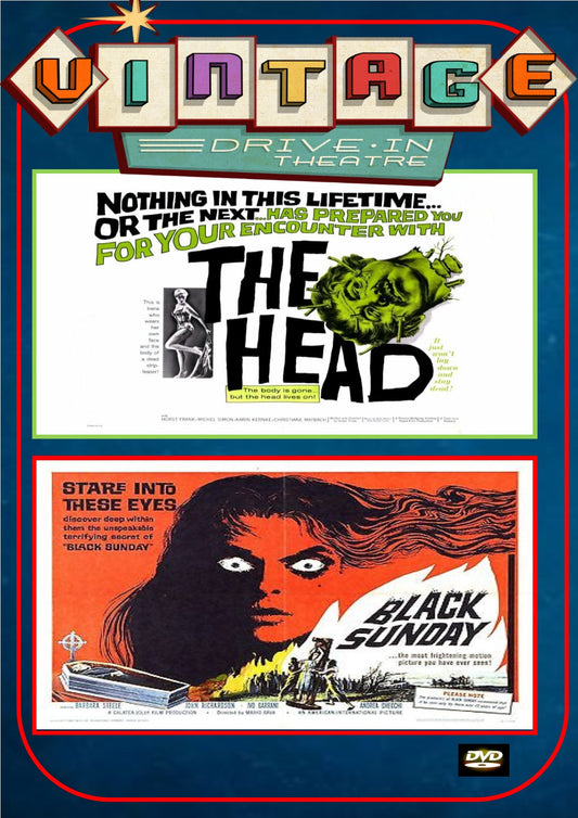 Black Sunday  1960 + The Head 1959